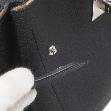 ルイヴィトン LOUIS VUITTON ロックミー エヴァー BB M53937 ノワール レザー 2WAYバッグ シルバー金具 ハンドバッグ ショルダーバッグ 黒