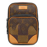 ルイヴィトン LOUIS VUITTON アマゾン スリングバック N40379 ブラウン モノグラムキャンバス ダミエジャイアントキャンバス ボディバッグ ゴールド金具 LVスクエアード NIGO