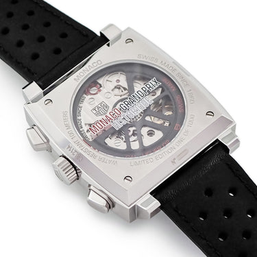 腕時計 タグホイヤー TAG Heuer モナコ キャリバー02 グランプリ ドゥ モナコ ヒストリック CBL2114.FC6486 自動巻き メンズ 赤 限定
