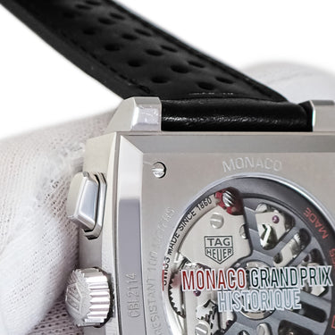 腕時計 タグホイヤー TAG Heuer モナコ キャリバー02 グランプリ ドゥ モナコ ヒストリック CBL2114.FC6486 自動巻き メンズ 赤 限定