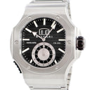 腕時計 ブルガリ BVLGARI ダニエルロート クロノスプリント BRE56SCHS 自動巻き メンズ OH済 ブラック ビッグデイト オーバル