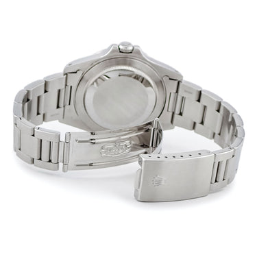 腕時計 ロレックス ROLEX エクスプローラー II 16570 S番 自動巻き メンズ メーカーOH済 S番 アイボリー GMT ベンツ針 ヴィンテージ