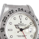 腕時計 ロレックス ROLEX エクスプローラー II 16570 S番 自動巻き メンズ メーカーOH済 S番 アイボリー GMT ベンツ針 ヴィンテージ