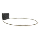 シャネル Chanel ミニ チェーンクラッチ AP0238 ブラック キャビアスキン チェーンウォレット ゴールド金具 黒 ココマーク