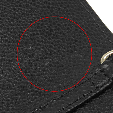 シャネル Chanel ミニ チェーンクラッチ AP0238 ブラック キャビアスキン チェーンウォレット ゴールド金具 黒 ココマーク