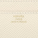 エルメス HERMES コンスタンス トゥーゴー クレ ヴォーエプソン 長財布 ゴールド金具 オフホワイト 2026年製