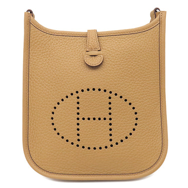 エルメス HERMES エヴリン TPM 16 ビスキュイ トリヨンクレマンス ショルダーバッグ シルバー金具 エブリン 2025年製