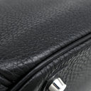 エルメス HERMES バーキン30 ブラック トゴ ハンドバッグ シルバー金具 黒