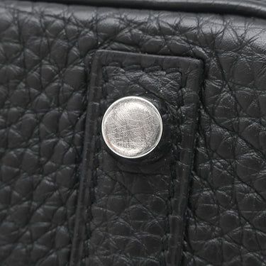 エルメス HERMES バーキン30 ブラック トゴ ハンドバッグ シルバー金具 黒