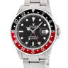 腕時計 ロレックス ROLEX GMTマスター2 16710 Y番 自動巻き メンズ Y番 コーク ベンツ針 ブラック デイト オイスターブレス