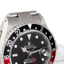 腕時計 ロレックス ROLEX GMTマスター2 16710 Y番 自動巻き メンズ Y番 コーク ベンツ針 ブラック デイト オイスターブレス