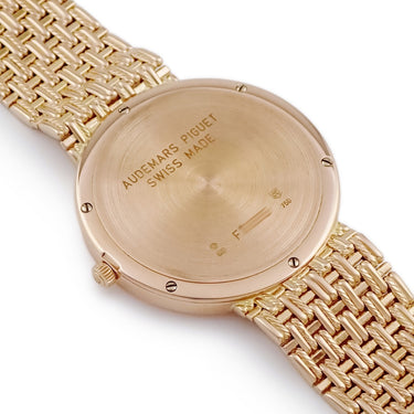 腕時計 オーデマピゲ AUDEMARS PIGUET クラシック 15149OR.OO.1219OR.01 手巻き メンズ K18RG無垢 純正ダイヤ シルバー サンレイ