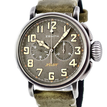 腕時計 ゼニス ZENITH ヘリテージ パイロット タイプ20 トンアップ 11.2430.4069/21.C773 自動巻き メンズ TYPE XX Ton-Up