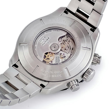 腕時計 ゼニス ZENITH デファイ クラシック クロノエアロ エルプリメロ 03.0526.4000/21.M526 自動巻き メンズ 逆回転防止ベゼル
