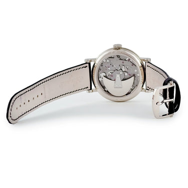 腕時計 ブレゲ BREGUET トラディション オートマティック レトログラード セコンド 7097BB/G1/9WU 自動巻き メンズ K18WG無垢 青針