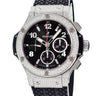 腕時計 ウブロ HUBLOT ビッグバン スチール 301.SX.130.RX.174 自動巻き メンズ 純正ダイヤ パヴェ デイト クロノグラフ 黒