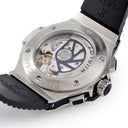 腕時計 ウブロ HUBLOT ビッグバン スチール 301.SX.130.RX.174 自動巻き メンズ 純正ダイヤ パヴェ デイト クロノグラフ 黒