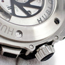 腕時計 ウブロ HUBLOT ビッグバン スチール 301.SX.130.RX.174 自動巻き メンズ 純正ダイヤ パヴェ デイト クロノグラフ 黒