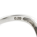 タサキ TASAKI パール ダイヤ デザインリング プラチナシルバー Pt900 パール ダイヤモンド リング 指輪 TASAKI プラチナ900 11号