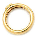 ティファニー Tiffany & Co フレンドシップ トルマリン ハート イエローゴールド K18YG ルベライトトルマリン リング 指輪 T&Co. Au750 18K ロゴ 9号