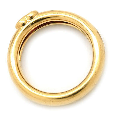 ティファニー Tiffany & Co フレンドシップ トルマリン ハート イエローゴールド K18YG ルベライトトルマリン リング 指輪 T&Co. Au750 18K ロゴ 9号