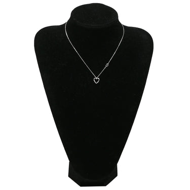 ダミアーニ DAMIANI ハート 3Pダイヤ ペンダント ホワイトゴールド K18WG ダイヤモンド ネックレス 18K 750 WG
