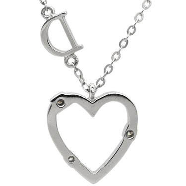 ダミアーニ DAMIANI ハート 3Pダイヤ ペンダント ホワイトゴールド K18WG ダイヤモンド ネックレス 18K 750 WG