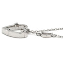 ダミアーニ DAMIANI ハート 3Pダイヤ ペンダント ホワイトゴールド K18WG ダイヤモンド ネックレス 18K 750 WG