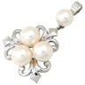 ミキモト MIKIMOTO あこやパール パールホワイト×ホワイトゴールド K14WG パール ペンダントトップ MIKIMOTO 真珠 Au585 14K WG スウィング 4P