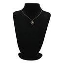 ミキモト MIKIMOTO ハートモチーフ パール パールホワイト×イエローゴールド K14YG パール ネックレス MIKIMOTO 真珠 14K 14金 Au585 1P スウィング
