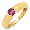 カルティエ Cartier エリプス ルビーリング レッド×イエローゴールド K18YG ルビー #50(JP10) リング 指輪 750 YG 18金 18K 10号
