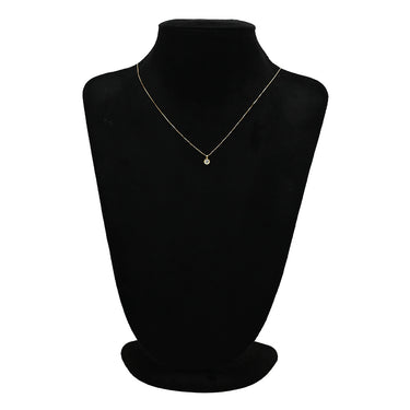 タサキ TASAKI ダイヤ 0.30ct イエローゴールド K18YG ダイヤモンド ネックレス 1粒 1石 750 K18YG ブリリアントカット