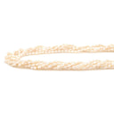 タサキ TASAKI 6連 パール セミロング パールホワイト×イエローゴールド K14YG パール ネックレス TASAKI 14K 真珠 ライスパール バロック 6重 多連 マチネサイズ