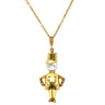 ミキモト MIKIMOTO 兵隊モチーフ パール パールホワイト×イエローゴールド K18YG パール ネックレス ドール MIKIMOTO 18K 18金 Au750