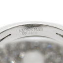 マットン MATHON ルフレ PM ホワイトゴールド K18WG ダイヤモンド ムーンストーン リング 指輪 MATHON Au750 18K ダイヤモンド ムーンストーン 9.5号