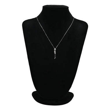 タサキ TASAKI トリロジー ホワイトゴールド K18WG ダイヤモンド ネックレス TASAKI ダイヤ 0.56ct 3石 3粒 Au K18 750WG