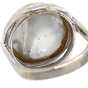 タサキ TASAKI マベパール パールグレー×ホワイトゴールド K14WG パール リング 指輪 TASAKI 真珠 大粒 ハーフパールシェイプ 14K WG オーロラ系 8号