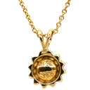 ティファニー Tiffany & Co パール ダイヤ ペンダント イエローゴールド K18YG パール ダイヤモンド ネックレス 18K 750 YG T&Co. フラワーモチーフ