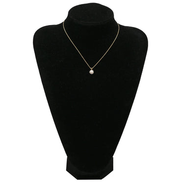 ティファニー Tiffany & Co パール ダイヤ ペンダント イエローゴールド K18YG パール ダイヤモンド ネックレス 18K 750 YG T&Co. フラワーモチーフ