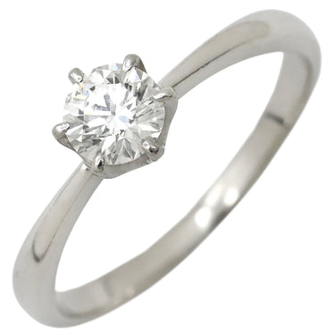 タサキ TASAKI ソリティア ダイヤモンド プラチナシルバー Pt900 ダイヤモンド リング 指輪 TASAKI プラチナ Pt900 1石 1粒 6本立爪 エンゲージ ブライダル 9号