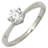 タサキ TASAKI ソリティア ダイヤモンド プラチナシルバー Pt900 ダイヤモンド リング 指輪 TASAKI プラチナ Pt900 1石 1粒 6本立爪 エンゲージ ブライダル 9号