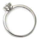 タサキ TASAKI ソリティア ダイヤモンド プラチナシルバー Pt900 ダイヤモンド リング 指輪 TASAKI プラチナ Pt900 1石 1粒 6本立爪 エンゲージ ブライダル 9号