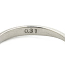 タサキ TASAKI ソリティア ダイヤモンド プラチナシルバー Pt900 ダイヤモンド リング 指輪 TASAKI プラチナ Pt900 1石 1粒 6本立爪 エンゲージ ブライダル 9号