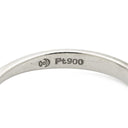 タサキ TASAKI ソリティア ダイヤモンド プラチナシルバー Pt900 ダイヤモンド リング 指輪 TASAKI プラチナ Pt900 1石 1粒 6本立爪 エンゲージ ブライダル 9号
