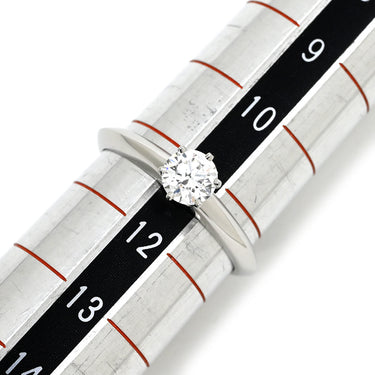 ティファニー Tiffany & Co ソリティア ダイヤリング プラチナシルバー Pt950 ダイヤモンド リング 指輪 T＆Co. 一粒 1P 立爪 0.46ct プラチナ950 11号