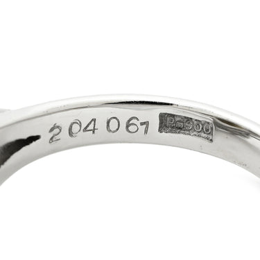 ノンブランド NON BRAND クリソベリル キャッツアイ 2.04ct ダイヤモンド イエローグリーン×プラチナシルバー Pt900 クリソベリルキャッツアイ ダイヤモンド リング 指輪 緑黄色 猫目石 プラチナ Pm900 テーパーダイヤ 12号