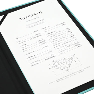 ティファニー Tiffany & Co ソリティア ダイヤリング プラチナシルバー Pt950 ダイヤモンド リング 指輪 T＆Co. 一粒 1P 立爪 VS1 0.32ct プラチナ950 11.5号