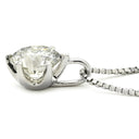 ノンブランド NON BRAND ダイヤモンド 1.823ct ペンダント プラチナシルバー Pt900 ダイヤモンド PT850(チェーン) ネックレス 1粒 1石 大粒 ラウンドブリリアントカット