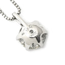 ノンブランド NON BRAND ダイヤモンド 1.823ct ペンダント プラチナシルバー Pt900 ダイヤモンド PT850(チェーン) ネックレス 1粒 1石 大粒 ラウンドブリリアントカット