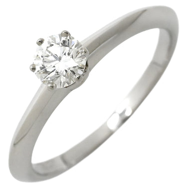 ティファニー Tiffany & Co ソリティア ダイヤリング プラチナシルバー Pt950 ダイヤモンド リング 指輪 T＆Co. 一粒 1P 立爪 VS1 0.32ct プラチナ950 11.5号